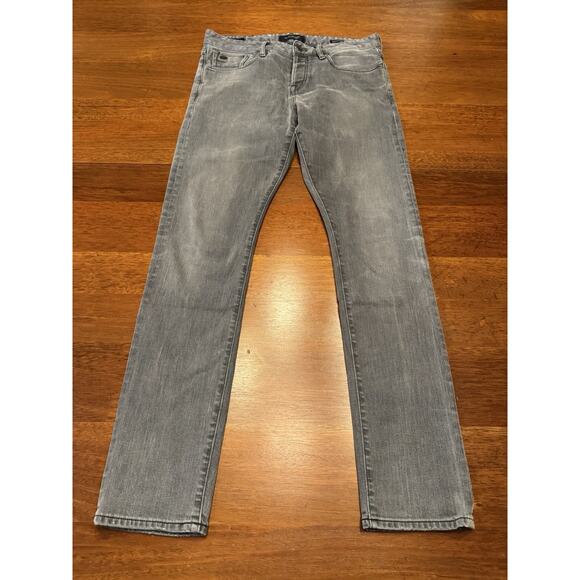 30x32 Scotch And Soda Ralston Amsterdams Blauw Button Fly Jeans Slim - Picture 5 of 12